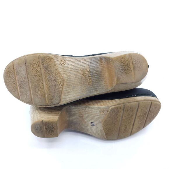 Dansko Maria 9302021400 Women's Eu 40 Bootie Black Leather Side Zip Ankle Boot - Picture 9 of 11